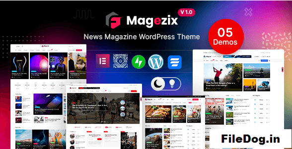 Magezix - Newspaper & Magazine WordPress Theme