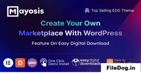 Mayosis - Digital Marketplace WordPress Theme