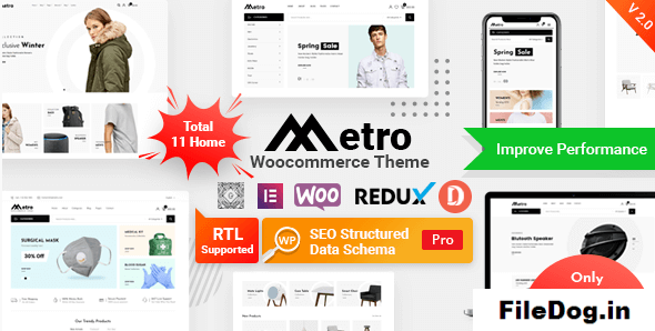 Metro – Minimal WooCommerce WordPress Theme