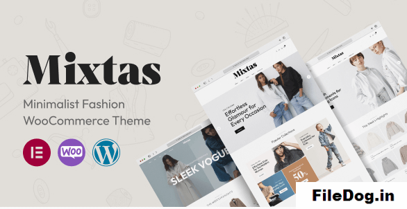 Mixtas - Minimalist Fashion WooCommerce Theme