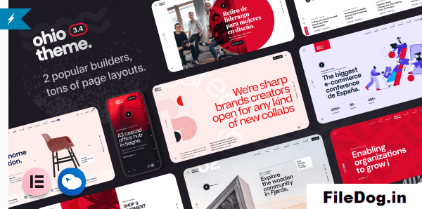 Ohio - Creative Portfolio & Agency WordPress Theme