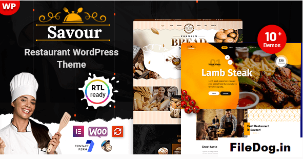 Savour - Restaurant WordPress Theme