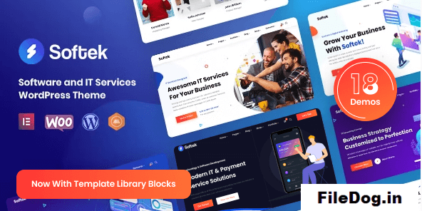 Softek - Software & IT Solutions WordPress Theme