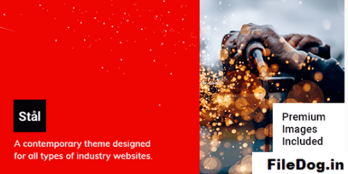 Stål - Industry WordPress Theme