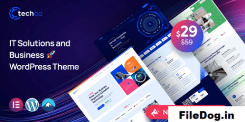 Techco - IT Solutions & Business WordPress Theme