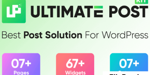 Ultimate Post Kit Addons For Elementor