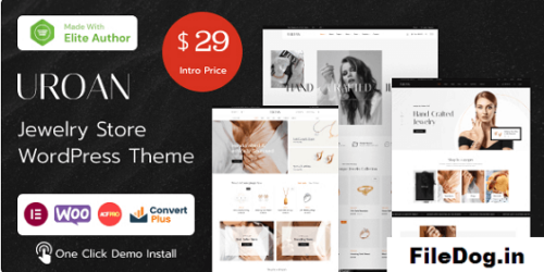 Uroan - Jewelry & Ornament Store WordPress Theme