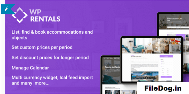 WP Rentals - Booking Accommodation WordPress Theme