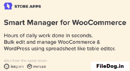 Woocommerce Smart Manager
