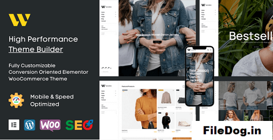 Wooma - Fashion Shop Ecommerce Elementor Theme