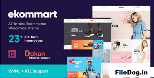 ekommart - All-in-one eCommerce WordPress Theme
